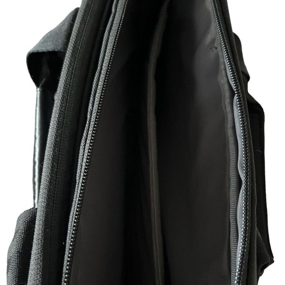 Dell Nylon Computer Laptop Briefcase Shoulder Bag Black Multi-Pocket/Fea… - Picture 5 of 7